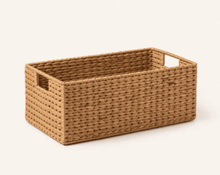 Woven Storage Basket (Rectangular)