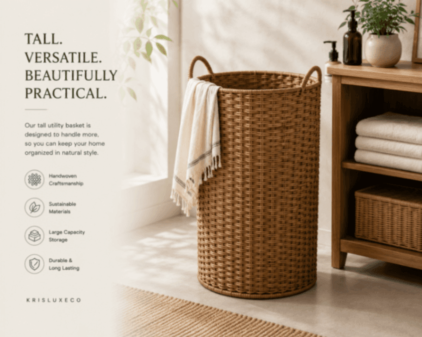 Tall Utility Basket