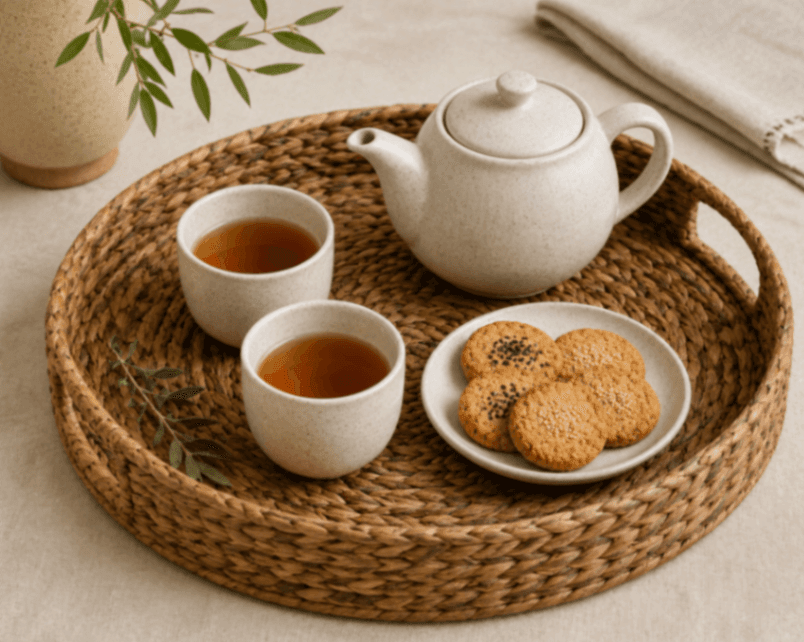 Round Serving Tray